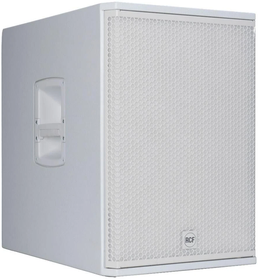 RCF SUB 15-AX Active 15" portable active subwoofer 2200W Class-D Amplifier White - Image 2 of 4