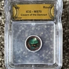 1/10 Troy oz Silver Round MS70 Cavern of the Damned ND