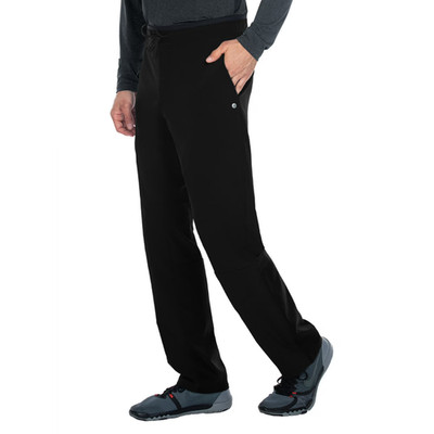 BARCO ONE WELLNESS MENS CARGO SCRUB PANTS IN BLACK IN ALL SIZES # BWP508 NWT