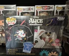 Funko Pop! Tees Disney Alice in Wonderland White Rabbit Flocked Target Set