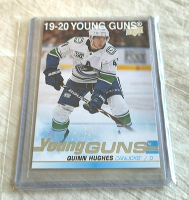 2019-20 Upper Deck Young Guns Quinn Hughes #249 Rookie Card (RC)