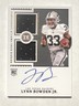 2020 Panini Encased #RSS-18 Rookie Dual Patch Auto /50 Lynn Bowden Jr.