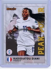 2025 TOPPS MERLIN EURO WOMENS SOCCER PEAK POWER KADIDIATOU DIANI
