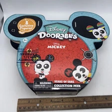 Disney Doorables Mickey Years Of Ears Collection 8 Exclusive Figures Open Box