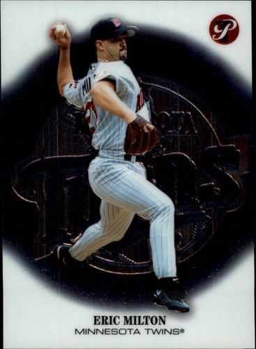 2002 Topps Pristine Eric Milton #110 card