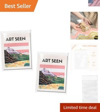 9" X 12" Clear Resealable Cello Bags - 200 Pack