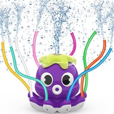Outdoor Water Spray Sprinkler for Kids and Toddlers, Summer Outside Toys Back...