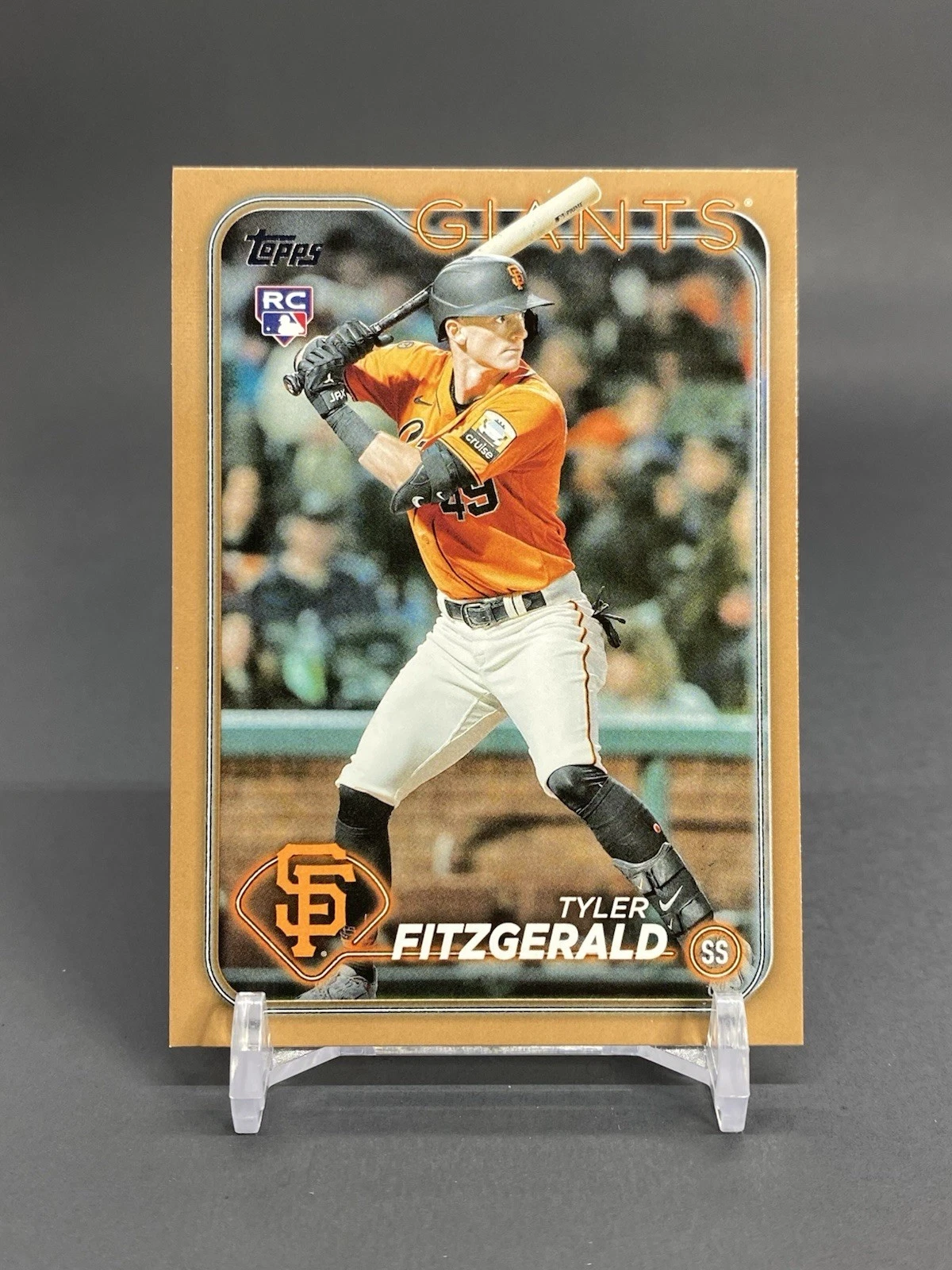 Tyler Fitzgerald trading card