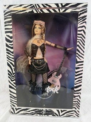 BARBIE COLLECTOR 2004 HARD ROCK CAFE BARBIE DOLL G7915 NIB GUITAR