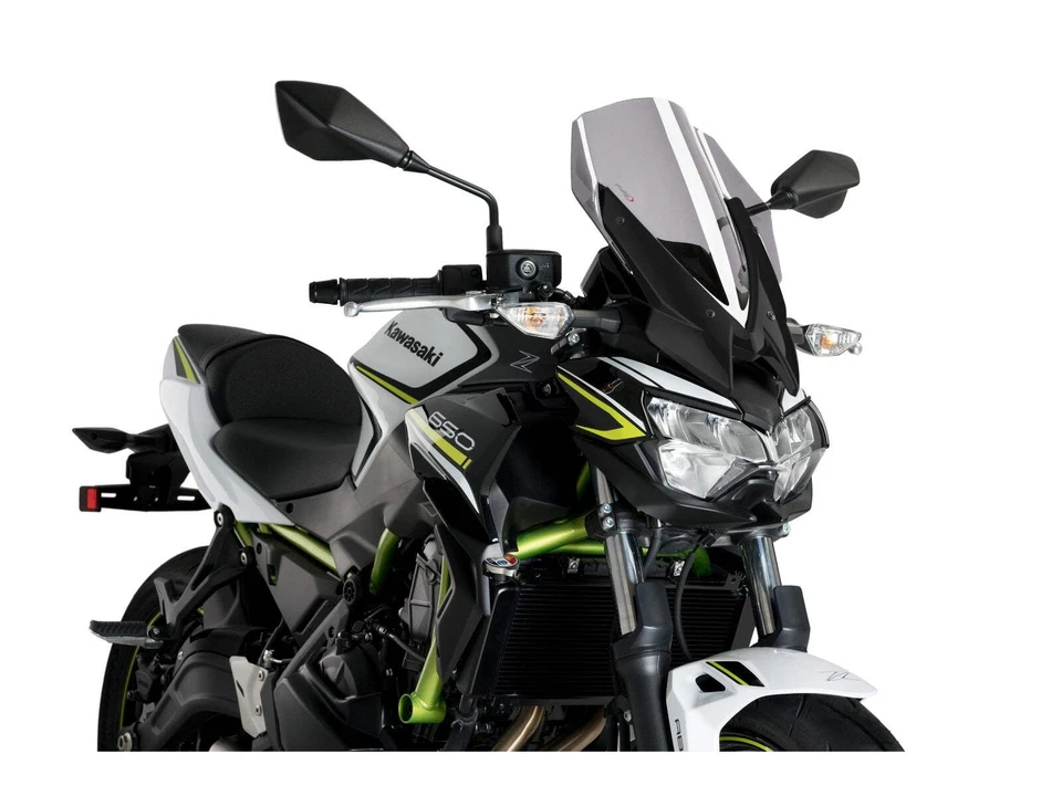 Puig Nueva Generación Touring Pantalla Parabrisas Luz Humo para Kawasaki Z650 (20-25) Foto 2 de 4