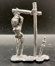 Sanderson Miniatures 54 mm Nude Female Bound to Post" New Unpainted