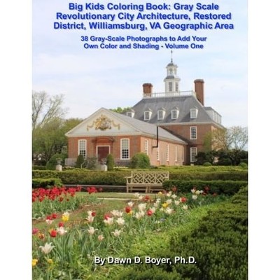 Gray Scale Revolutionary City Architecture Restored Dis -  NEW Dawn Boyer 2016