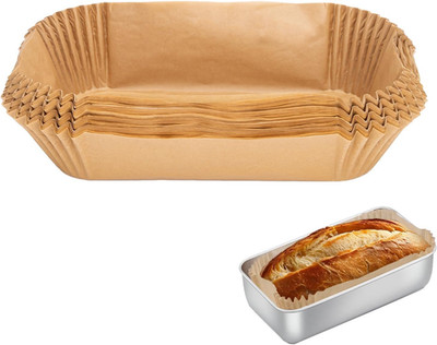 100 Pcs Loaf Pan Liners for Baking Bread 9x5 Inch, Non-Stick Pre Formed Parchmen