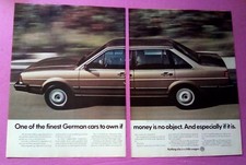 1983 Volkswagen Quantum 2pg Print Ad