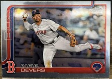 2025 Topps Chrome Logofractor Edition - Rafael Devers, Rafael Devers #127