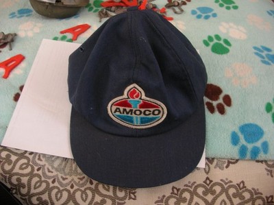 VINTAGE AMOCO OIL GAS STATION ATTENDANT CAP