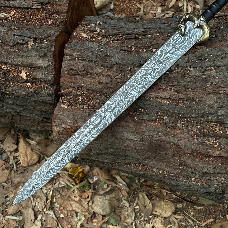 Handcrafted Roman Gladius Historical Sword 32" | Etched J2 Steel Blade | SN-5683 - Image 4 of 4