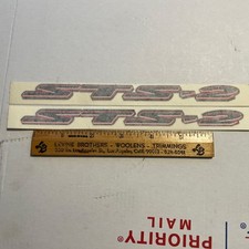2 NOS MTB GT STS-2 Frame Decals