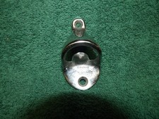 VTG Starr Brown Mfg. Co. 319 Bottle Cap Opener Chrome Plated Wall Mount USA