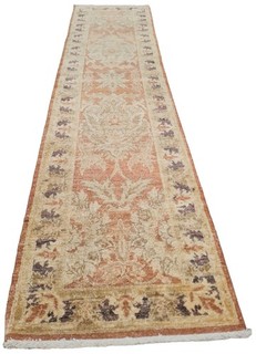 Hand Knotted Antique Afghan Chobi Wool Area Runnner Rug 8 x 2 Ft