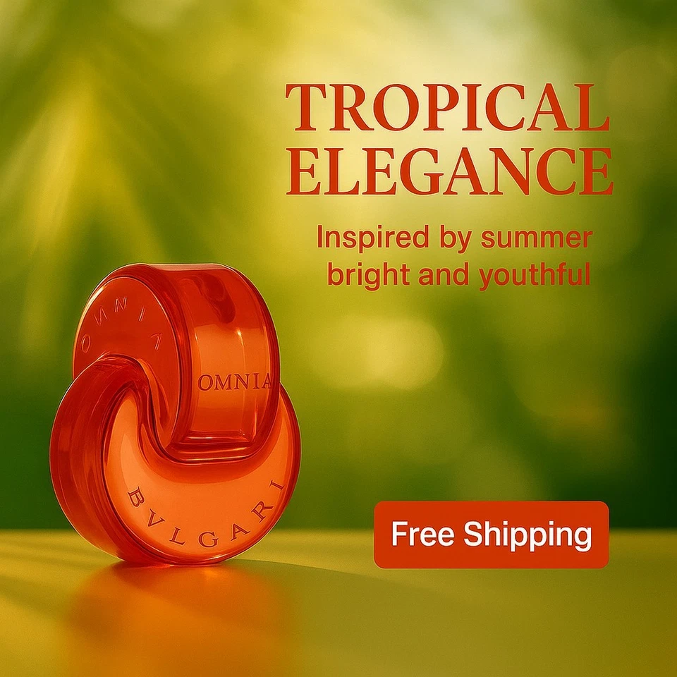 Omnia Coral por Bvlgari 3,4 oz 100 ml Eau de Toilette Spray para Mujer Nuevo en Caja Foto 2 de 4