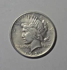 1921 Peace Silver Dollar! High Relief! F-VF!