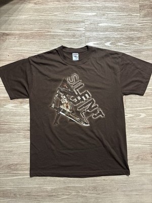 Vintage 2001 Silent Hill Pyramid Head Video Game Playstation Shirt L Brown