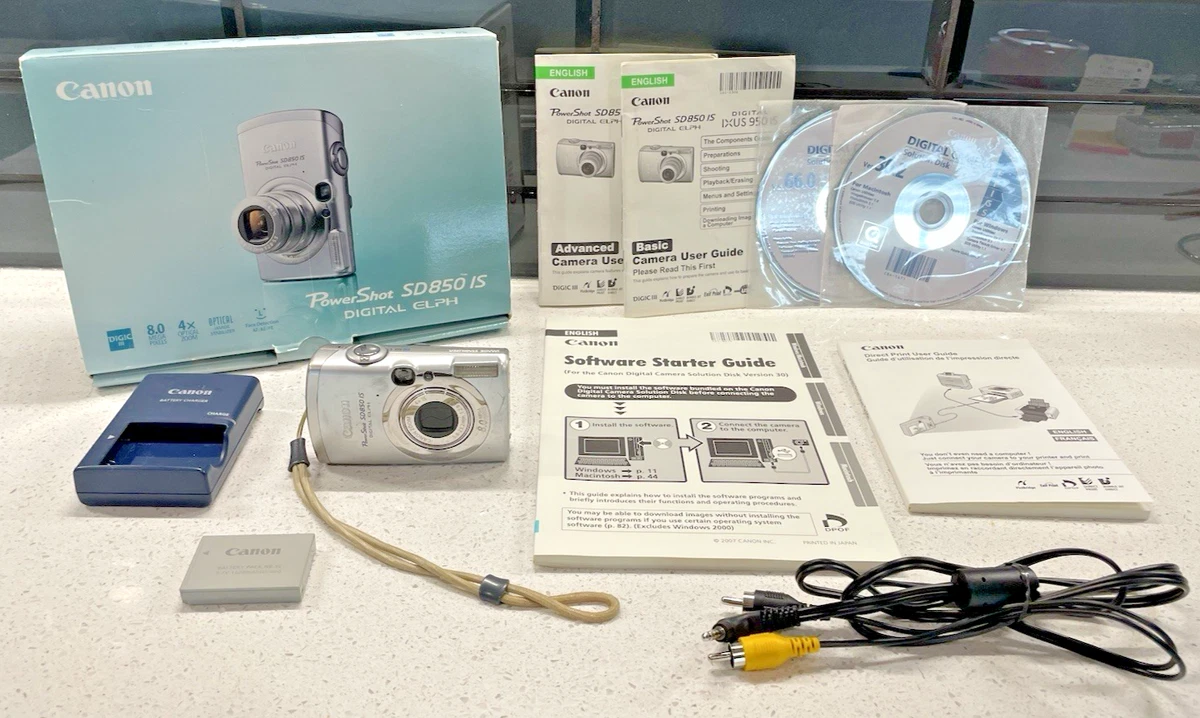 Canon PowerShot SD850 IS Digital Cameras for sale | eBay