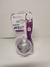 Philips Natural First Flow Nipple, 4 Pack, SCF657/43