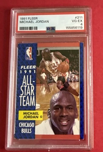 Jordan 1991 Fleer Jordan #211