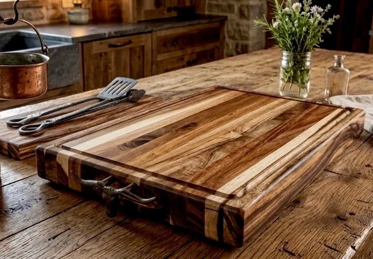 12x20x1.5” Acacia Cutting Board Bbq Tray W/ Juice Groove Rubber Feet - Longhorn
Opens in a new windo