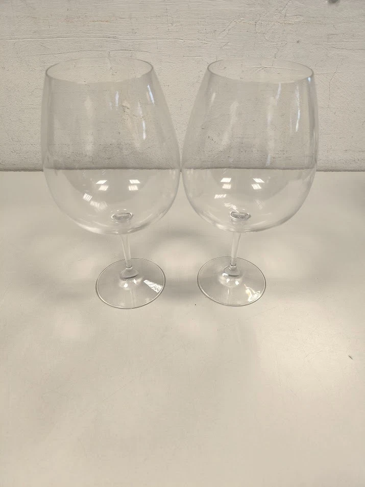 YASCHMO Bicchieri Da Vino Giganti In Cristallo Soffiato A Mano – Set Da 4, 850g, Senza Piombo, Regalo Di Lusso