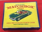 Vintage Matchbox Deluxe Collector’s Case w/ 68 Diecast Cars Trucks Trailers Lot