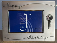 18th Key Silver Metal Photo Frame 6x4" / 15x10cm Juliana Collection