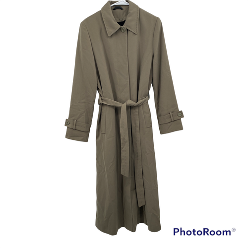 Utex Design Trench Coat Womens Size 8 