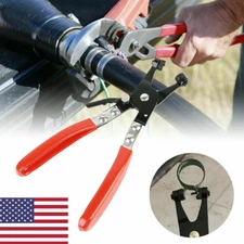 1PC Car Water Pipe Hose Removal Tool Flat Band Ring Type Hose Clamp Pliers