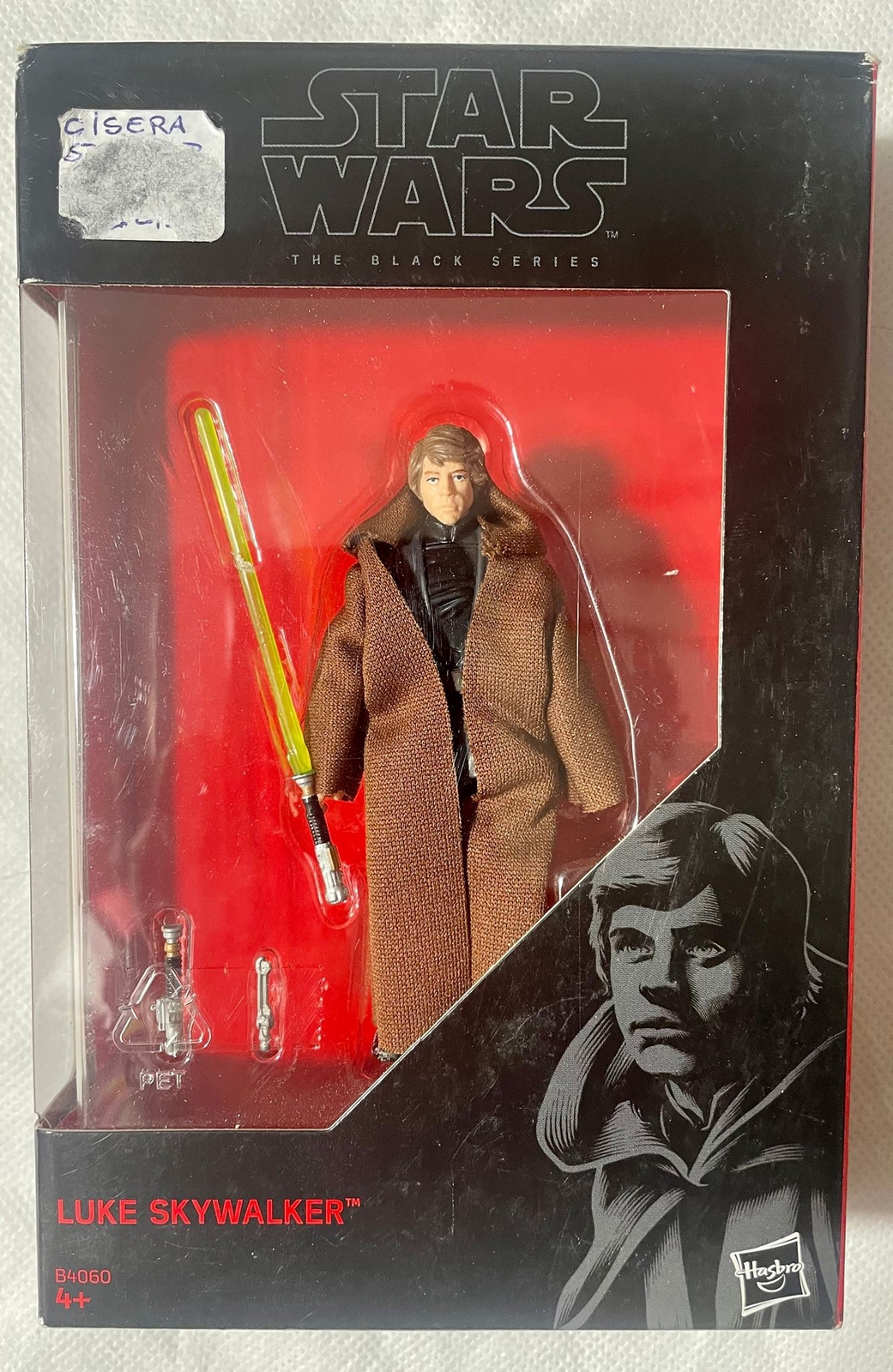 Hasbro star wars the black series luke skywalker (jedi knight)