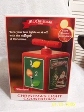 Mr. Christmas Wireless Musical Light Countdown New In Box  Approx. 12.5" Tall