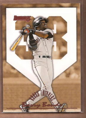 S0059 - 1996 Donruss Round Trippers Nr. 2 Barry Bonds /5000 Giants NM-MT