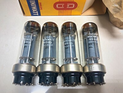 Philips Miniwatt 4699 EL6 EL3 NOS NIB Mint, working perfectly
