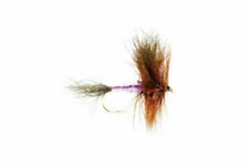 Fulling Mill Wulff Black Dry Fly Size 12 (Package of One Dozen) Streams of Dream