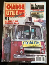 CHARGE UTILE n°5; Les Cars et Bus Renault R 4000/ Tracteurs Vierzon/ Zavatta fil