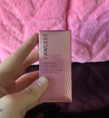 Lawless Full Coverage Buildable Foundation Makeup Shade Pearl; Fair Warm