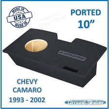 Chevy Camaro 1993-2002 10" Single Ported Vented Sub Box Subwoofer Enclosure