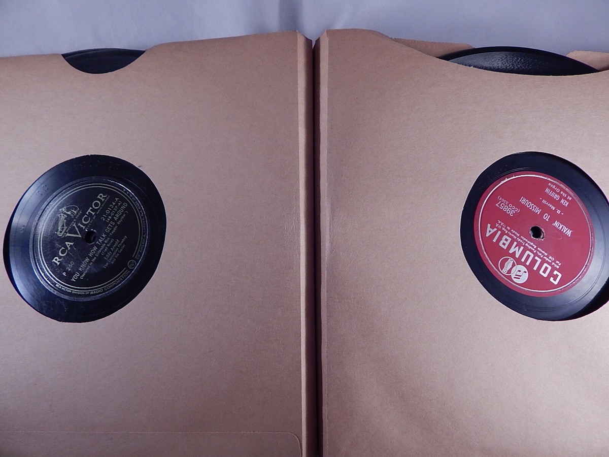 Vintage Record 78 RPM Mixed Lot of 16 Titles Assorted Shellac | eBay
