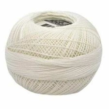 Lizbeth Egyptian Cotton Crochet Thread Size 80 Color 602 Natural