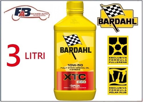 5 L OLIO MOTORE 4T BARDAHL XT4-S C60 10W40 XT4S 100% SINTETICO RACING - Foto 8