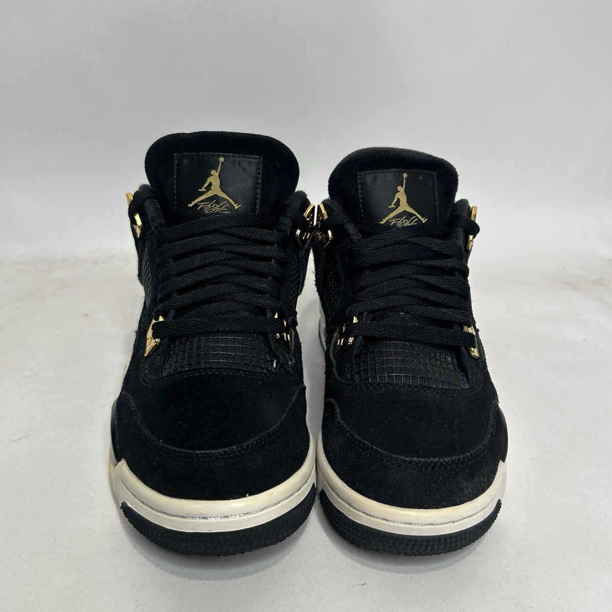 Nike Air Jordan 4 Retro BG “Royalty/Black Gold” 408452-032 Nike Air Jordan 4 Retro BG “Royalty/Black Gold” 408452-032