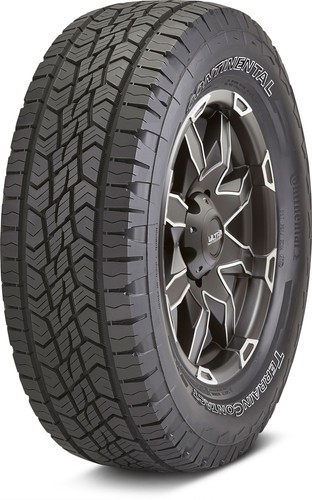 1 Continental TerrainContact A/T LT265/70R17/10 10-Ply 121S Tire ...