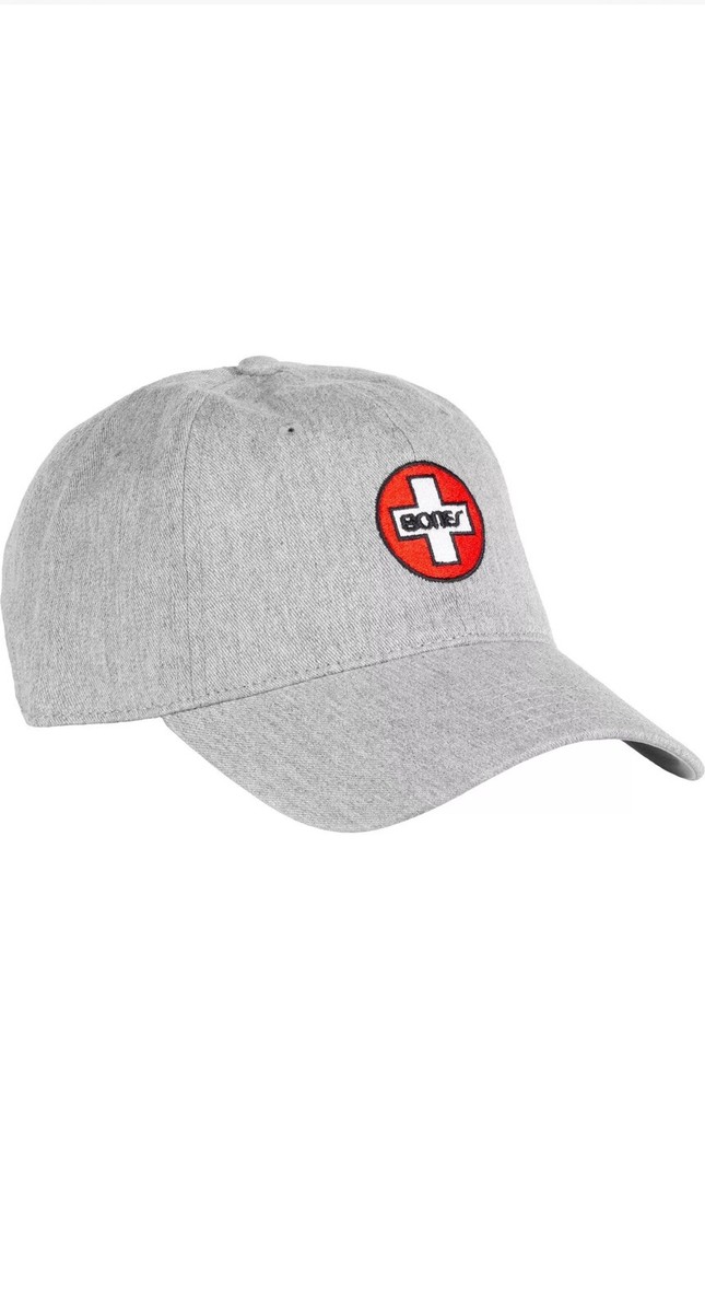 Bones Bearings Skateboard Hat Dad Cap Swiss New With Tag